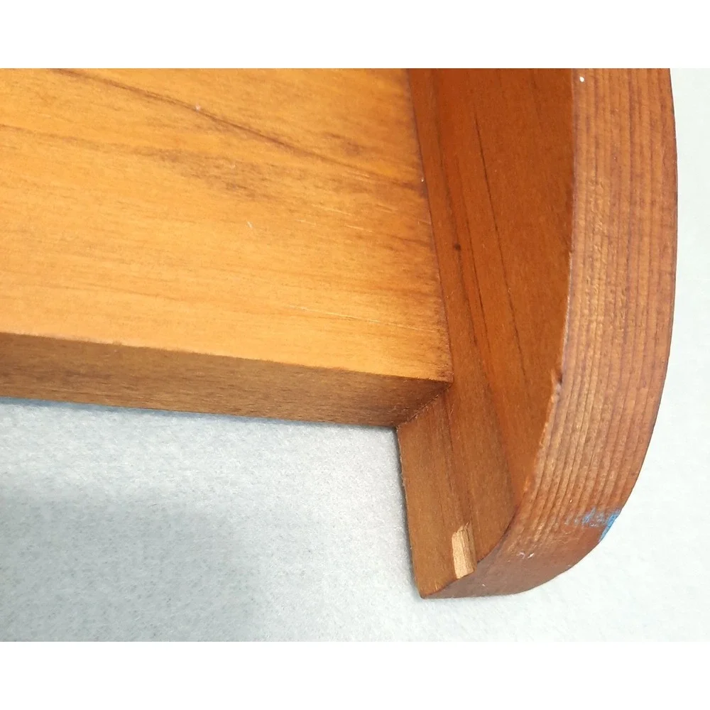 Vintage Wooden Wall Shelf Heart Cutout 2 Pegs Cottagecore Country Farmhouse 18
